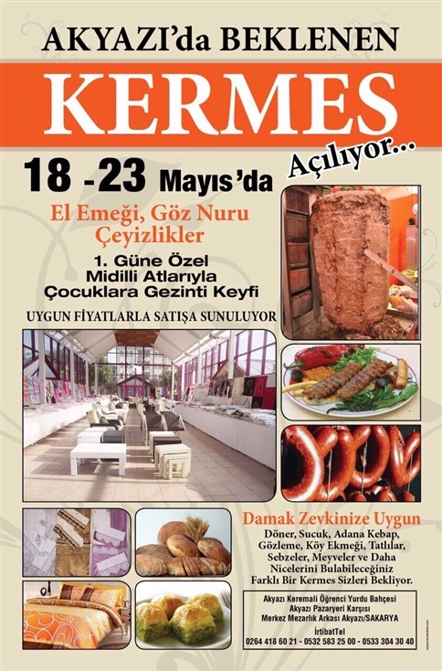 Büyük Kermes 18 MAYIS'ta