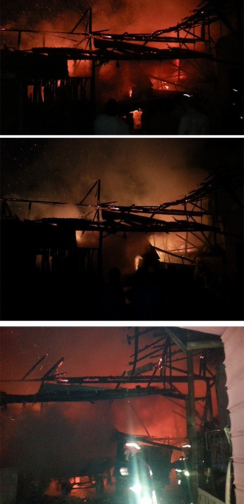 Seyfelerde Yangına 5 İtfaiye Müdahale Etti