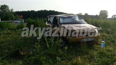 Erdoğdu Kavşağında Trafik Kazası