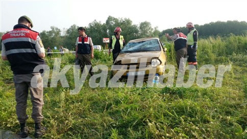 Erdoğdu Kavşağında Trafik Kazası