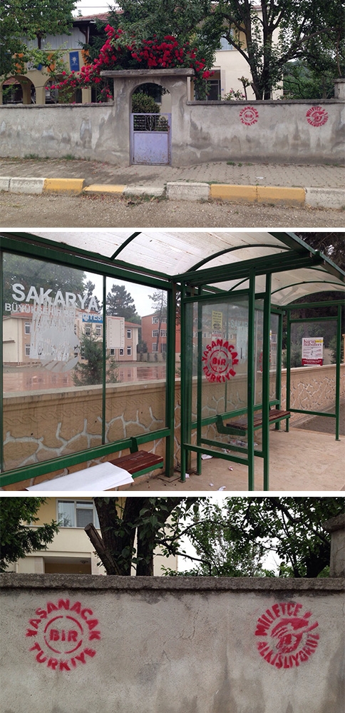 Gece Yarısı Duvarları Boyadılar.