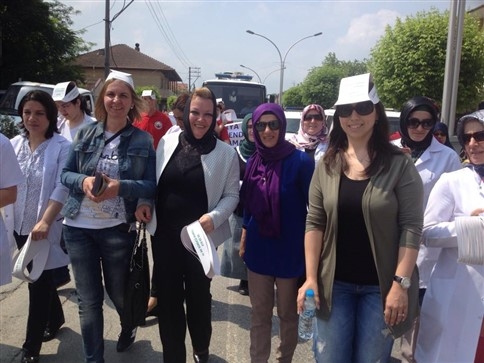 İlçe Sağlık Dumansız Hayat İçin Yürüdü