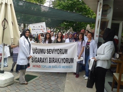 İlçe Sağlık Dumansız Hayat İçin Yürüdü