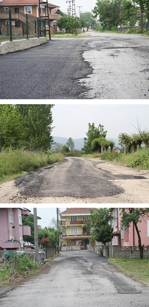 YAMA ÇALIŞMALARI SÜRÜYOR