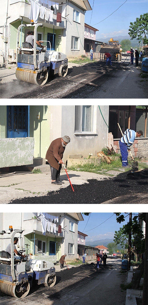 YAMA ÇALIŞMALARI SÜRÜYOR