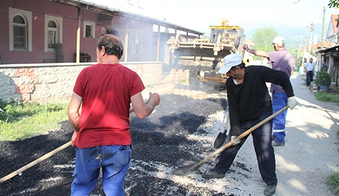 YAMA ÇALIŞMALARI SÜRÜYOR