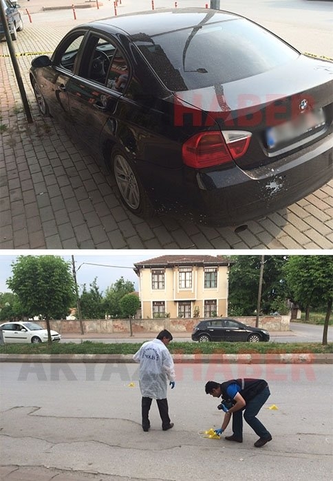 Pompalı Tüfekle Park Halindeki Araca Ateş etti