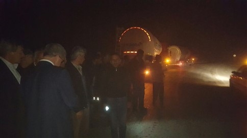 Soluğu Kaza Yerinde Aldılar