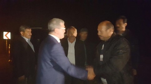 Soluğu Kaza Yerinde Aldılar