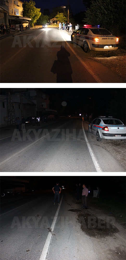 Virajı Alamayan Motosiklet Yoldan Çıktı