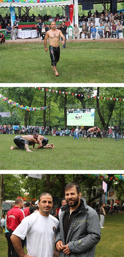 Akbalık Ayşecik Yağlı Güreşleri’ne, Akyazı Belediyesi Güreşçileri damga vurdu.