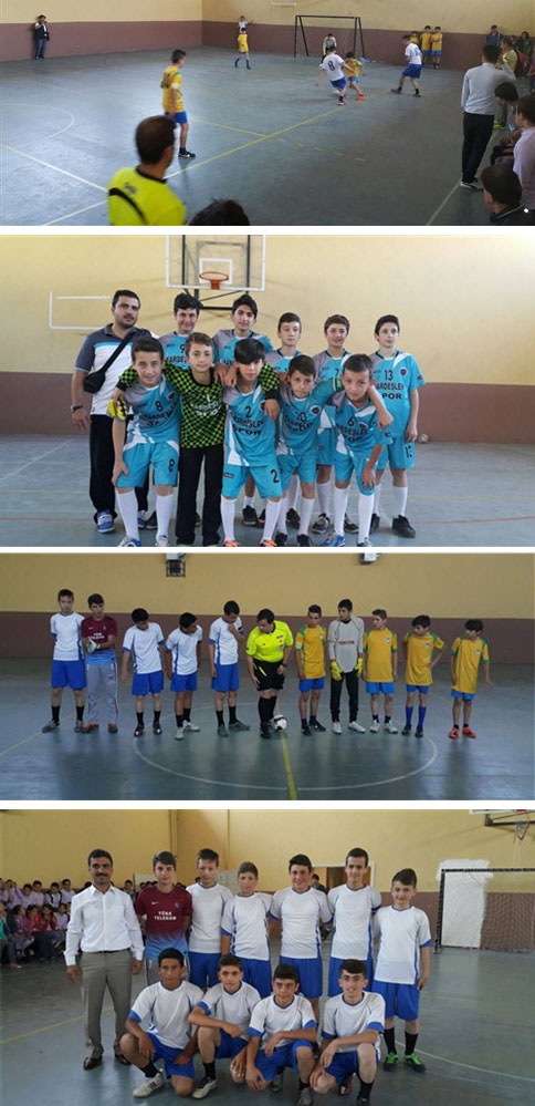 Futsal Turnuvasında İnönü Ortaokulu Şampiyon Oldu