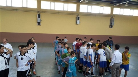 Futsal Turnuvasında İnönü Ortaokulu Şampiyon Oldu