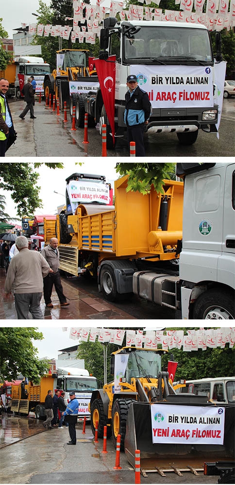 Akyazı Belediyesi Araç Filosunu Genişletti