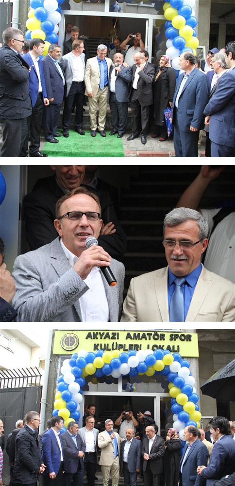 Akyazı Belediyesi Amatör Spor Kulüpleri Lokali Açıldı