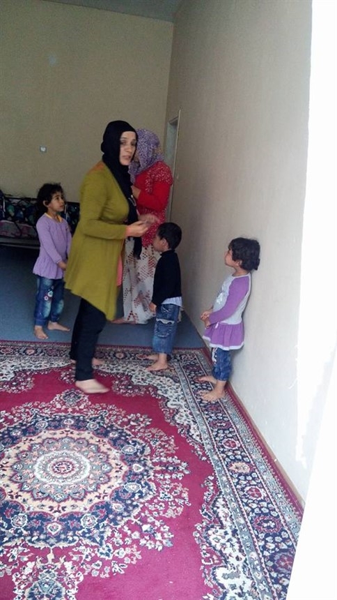 Akyazı Toplum Sağlığı Ekipleri Suriyeli Çocukları Aşıladı