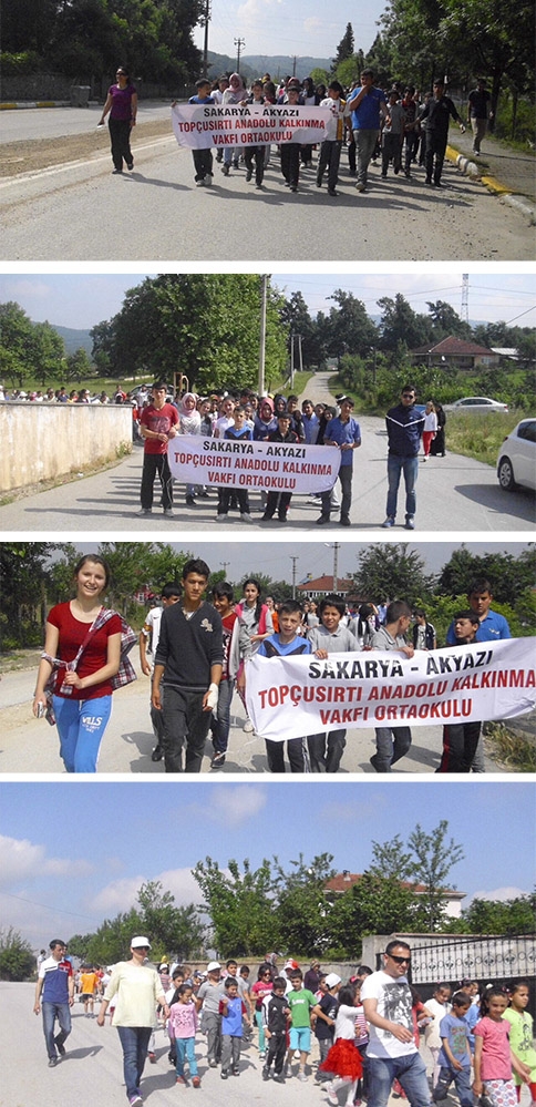 Kuzulukta Sağlıklı Yaşam Yürüyüşü