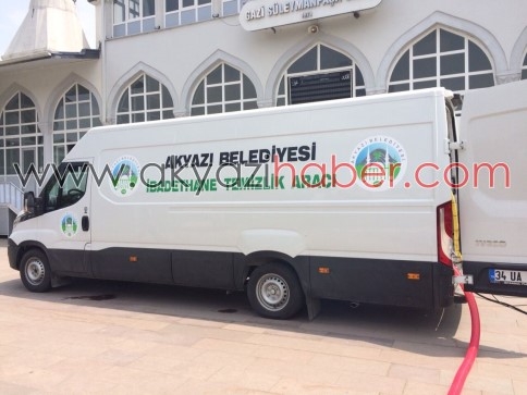 Ramazan Öncesi Camiler Belediye Tarafından Temizleniyor