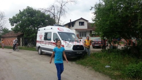 Topağaç Mahesinde Yangın