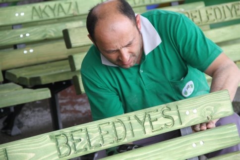 BELEDİYE MARANGOZ ATÖLYESİ MEYVELERİNİ VERMEYE BAŞLADI.