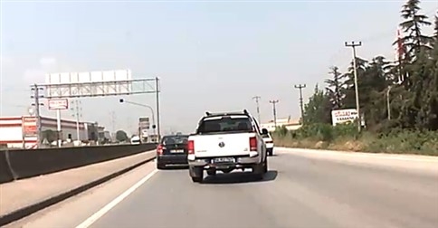 Trafiği Böyle Tehlikeye Düşürdü