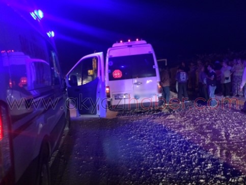 Yetersiz Önlem Kazaya sebep oldu 1 yaralı