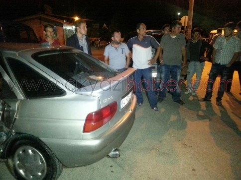 Hastane Mahesinde Kaza !!! Aynı Aileden Dört Kişi Yaralı