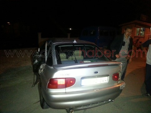 Hastane Mahesinde Kaza !!! Aynı Aileden Dört Kişi Yaralı