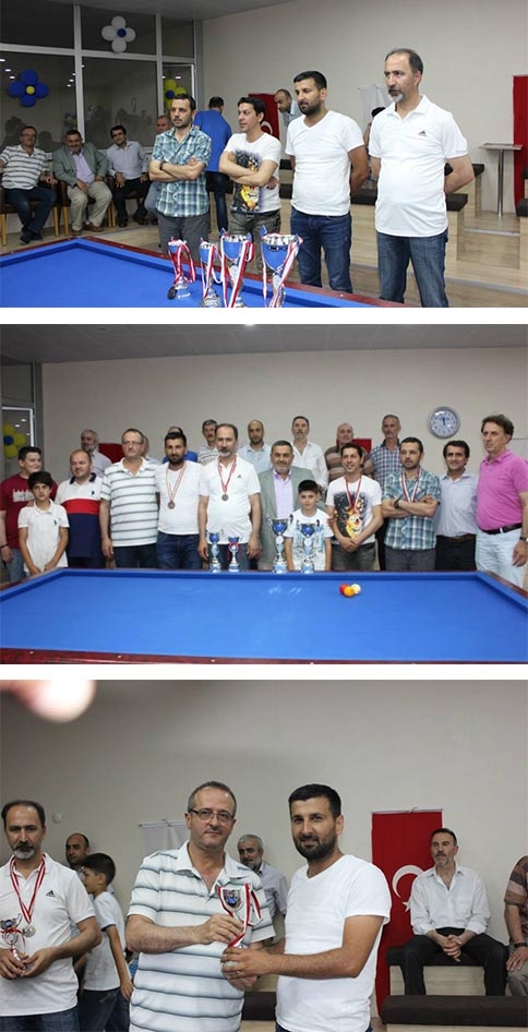 Akyazı Bilardo Şampiyonu Ferhat Özbaş Oldu