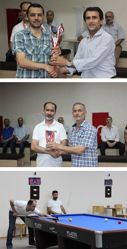 Akyazı Bilardo Şampiyonu Ferhat Özbaş Oldu