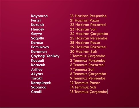 Mobil Etkinlik Tırı Tüm İlçelerde 