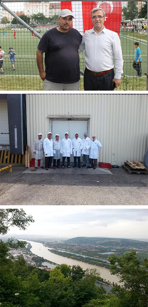 Başkan Akcan Avusturya’da  Hemşerileri İle Buluştu