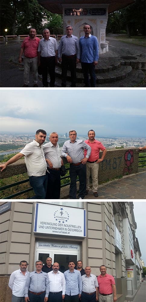 Başkan Akcan Avusturya’da  Hemşerileri İle Buluştu