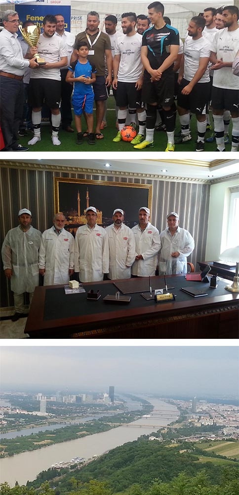 Başkan Akcan Avusturya’da  Hemşerileri İle Buluştu