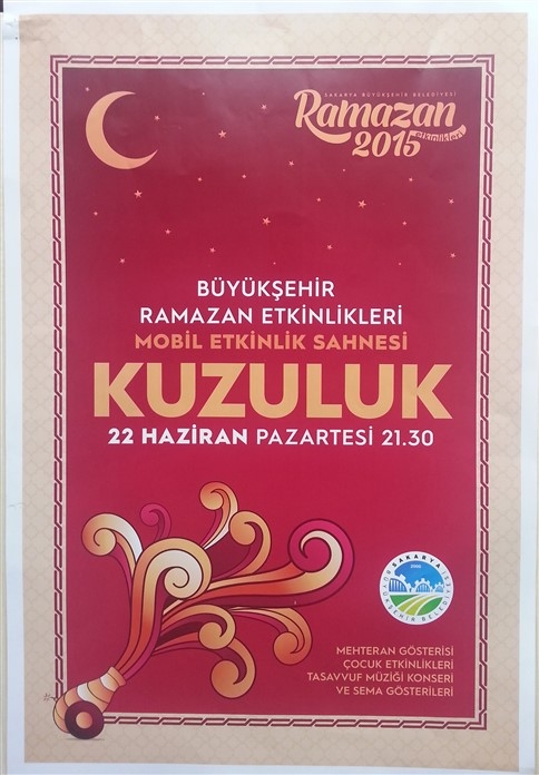 Mobil Etkinlik Sahnesi Kuzuluk'a Geliyor