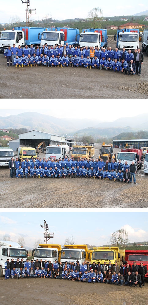 Akyazı Belediyesi Garaj Ve Bakım Atölyesinde Geniş Hizmet Alanı
