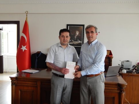 Mobese için toplanan paralar belediyeye teslim edildi