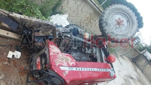 Kamyon Traktörü İkiye Böldü