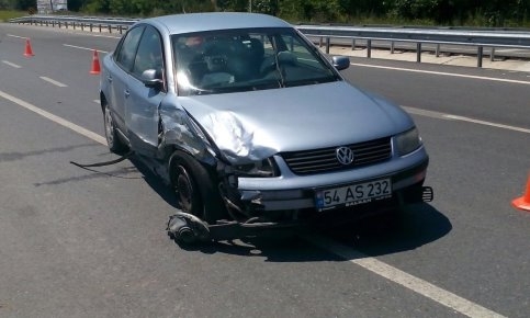 Gişelerde Kaza 2 Yaralı