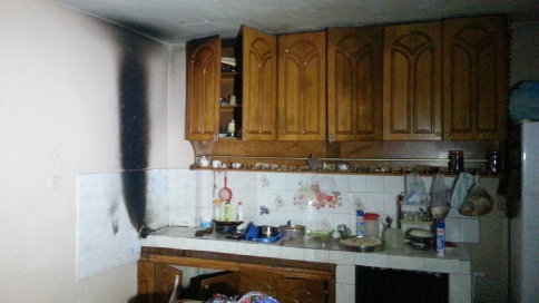 Teyze Yanmaktan Son Anda Kurtuldu