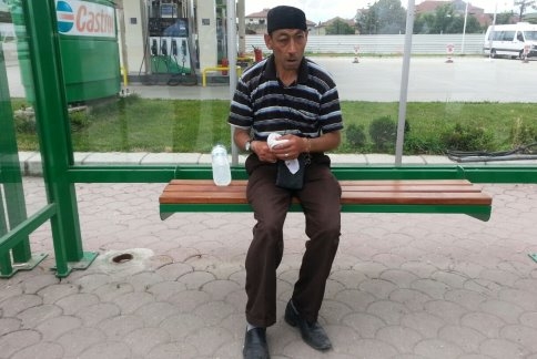 Engelli Vatandaşa Elektrikli Bisiklet Çarptı 