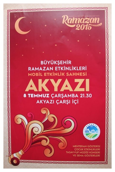 Ramazan Mobil Etkinlik Tır’ı 8 Temmuz’da Akyazı’da