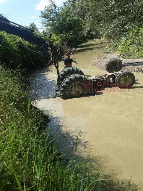 Akyazı'da Traktör Kazası 1 ölü