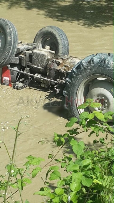Akyazı'da Traktör Kazası 1 ölü