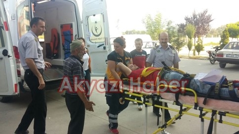 Topağaç Mahesinde Trafik Kazası