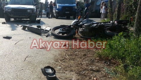 Topağaç Mahesinde Trafik Kazası