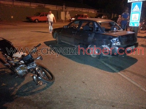 Jandarma Kavşağında Kaza