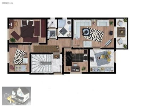 Akyazı Merkezde Sıfır Satılık Lüx Daire