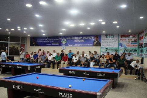 Bilardo Turnuvası Başladı