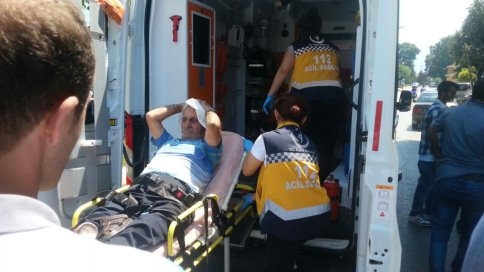 Bisikletinden Düşen Şahıs Başından Yaralandı